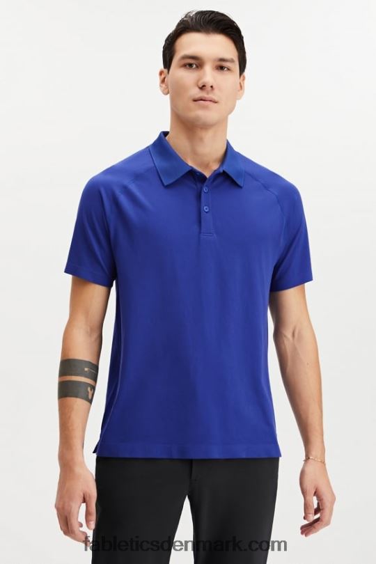 Fabletics Mænd træningsdagen polo 169 PNX2T3415 kulblåt