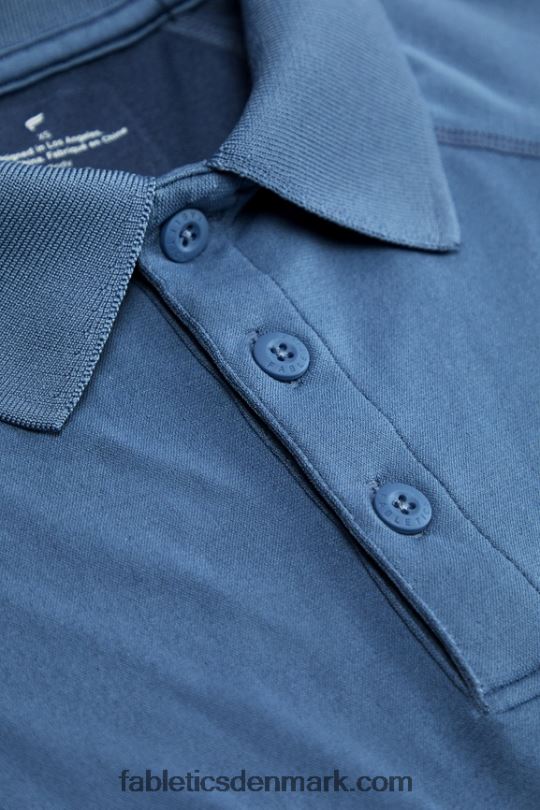 Fabletics Mænd træningsdagen polo 169 PNX2T3418 blå horisont
