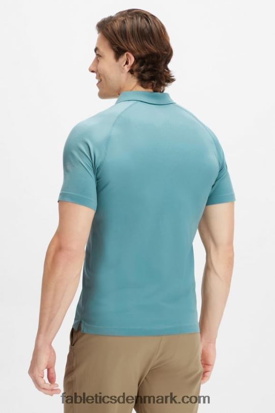 Fabletics Mænd træningsdagen polo 170 PNX2T3421 arktisk bølge