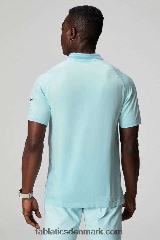Fabletics Mænd træningsdagen tippet polo PNX2T3442 nordisk blå