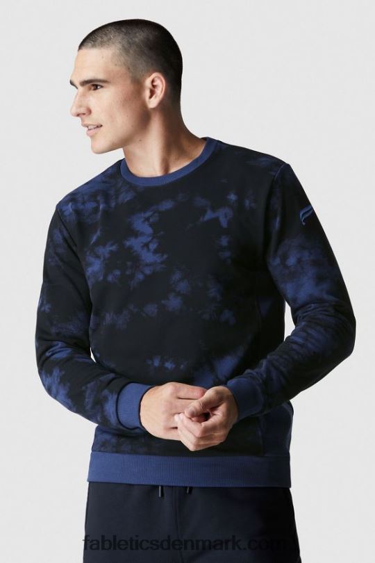 Fabletics Mænd banebesætningen PNX2T3718 stratus blå emb logo
