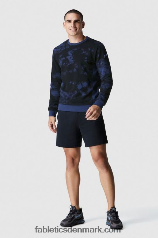 Fabletics Mænd banebesætningen PNX2T3718 stratus blå emb logo