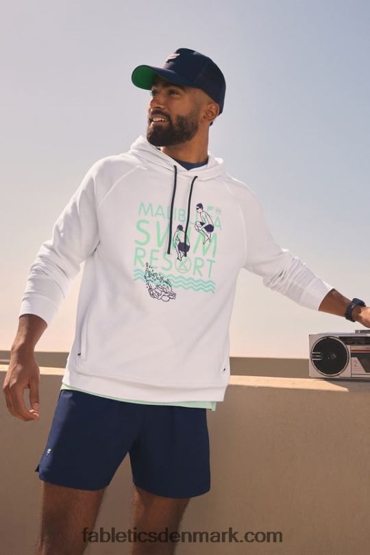Fabletics Mænd den lette go-to hættetrøje PNX2T3653 badested