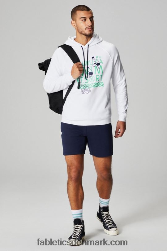 Fabletics Mænd den lette go-to hættetrøje PNX2T3653 badested