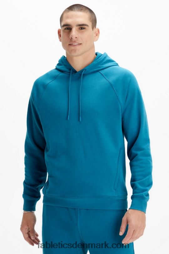 Fabletics Mænd den lette go-to hættetrøje PNX2T3663 nautisk krikand
