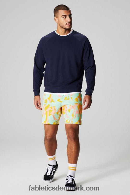 Fabletics Mænd det lette go-to-mandskab PNX2T3666 dyb flåde