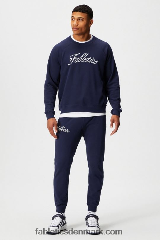 Fabletics Mænd det lette go-to-mandskab PNX2T3668 dyb marineblå kæde