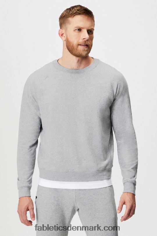 Fabletics Mænd det lette go-to-mandskab PNX2T3670 klassisk grå lyng
