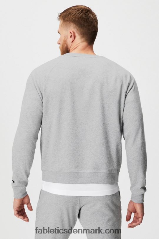 Fabletics Mænd det lette go-to-mandskab PNX2T3670 klassisk grå lyng