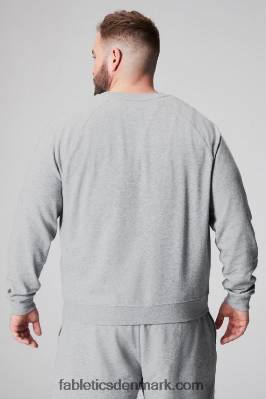Fabletics Mænd det lette go-to-mandskab PNX2T3671 klassisk grå lyng