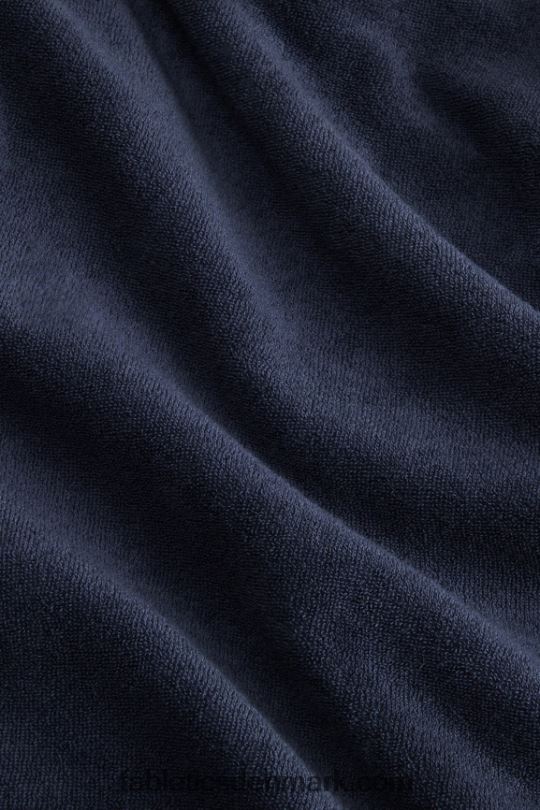 Fabletics Mænd øen frotté hættetrøje PNX2T3726 klassisk flåde