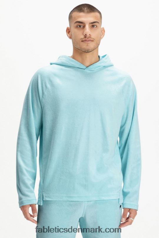 Fabletics Mænd øen frotté hættetrøje PNX2T3727 nordisk blå