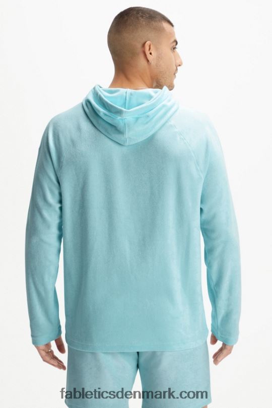 Fabletics Mænd øen frotté hættetrøje PNX2T3727 nordisk blå