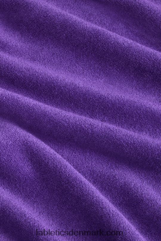 Fabletics Mænd øen frotté hættetrøje PNX2T3728 blomme royale
