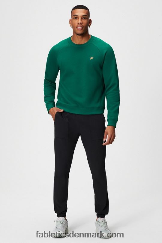 Fabletics Mænd go-to besætningen PNX2T3693 fairway green
