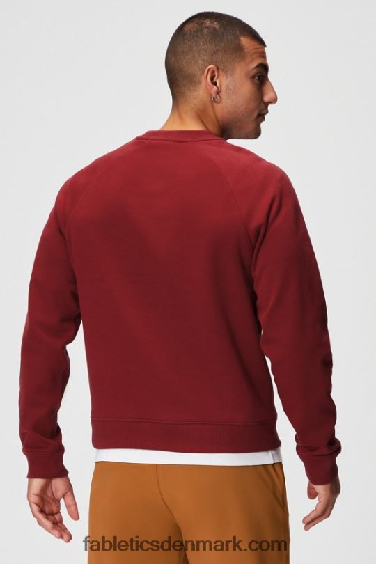 Fabletics Mænd go-to besætningen PNX2T3694 adrenalinrød
