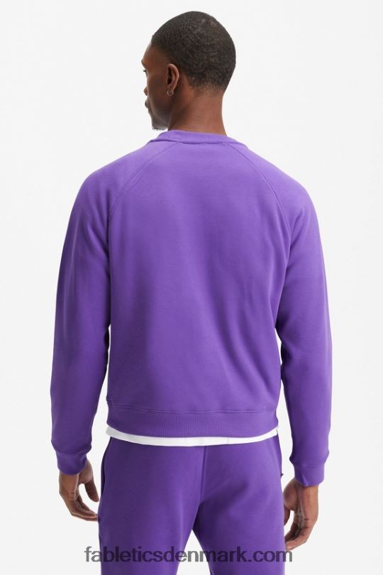 Fabletics Mænd go-to besætningen PNX2T3698 talg lilla