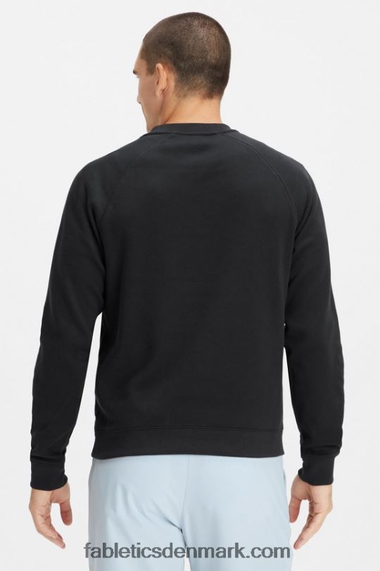 Fabletics Mænd go-to besætningen PNX2T3701 sort atletisk stempel