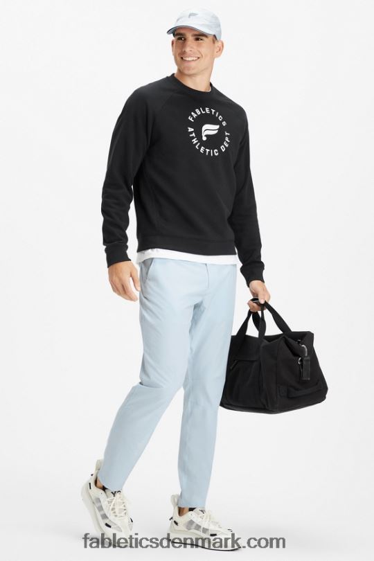 Fabletics Mænd go-to besætningen PNX2T3701 sort atletisk stempel