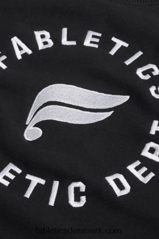Fabletics Mænd go-to besætningen PNX2T3701 sort atletisk stempel