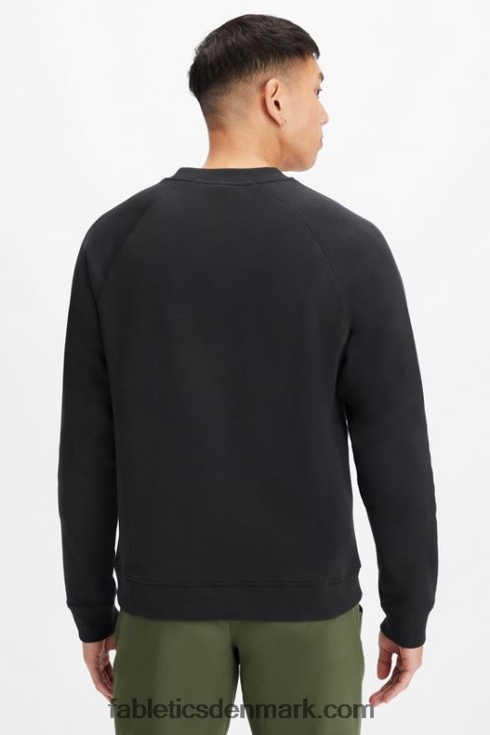 Fabletics Mænd go-to besætningen PNX2T3703 sort pin prik
