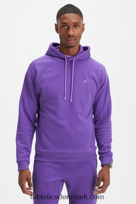 Fabletics Mænd go-to hættetrøje 192 PNX2T3682 talg lilla