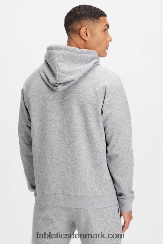 Fabletics Mænd go-to hættetrøje 192 PNX2T3685 klassisk grå lyng
