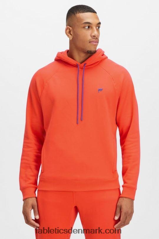 Fabletics Mænd go-to hættetrøjen 193 PNX2T3689 lys flamme