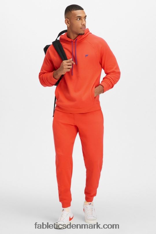 Fabletics Mænd go-to hættetrøjen 193 PNX2T3689 lys flamme