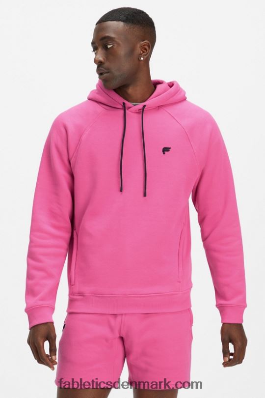 Fabletics Mænd go-to hættetrøjen 193 PNX2T3690 vild lyserød