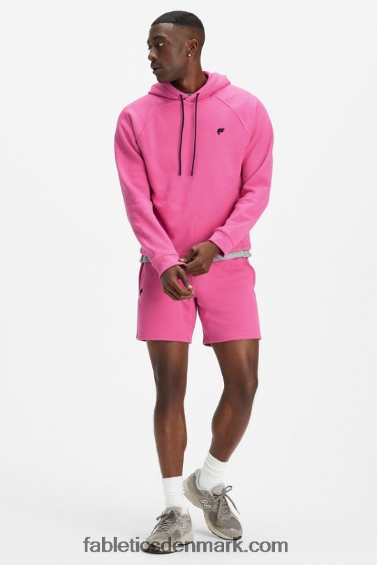 Fabletics Mænd go-to hættetrøjen 193 PNX2T3690 vild lyserød