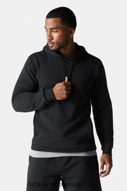 Fabletics Mænd hættetrøjen ved gården PNX2T3730 sort