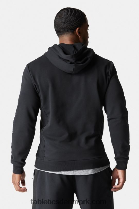 Fabletics Mænd hættetrøjen ved gården PNX2T3730 sort