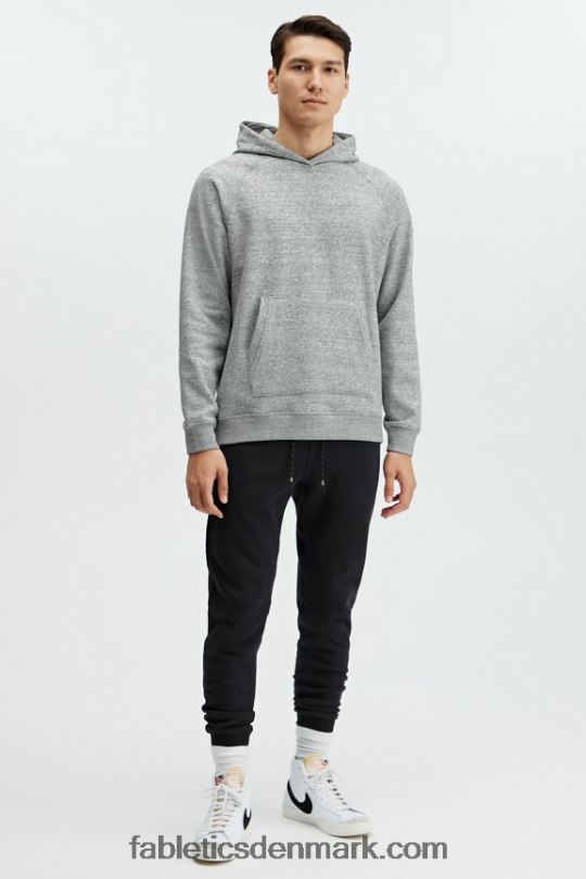 Fabletics Mænd postgame hættetrøjen PNX2T3723 grå lyng