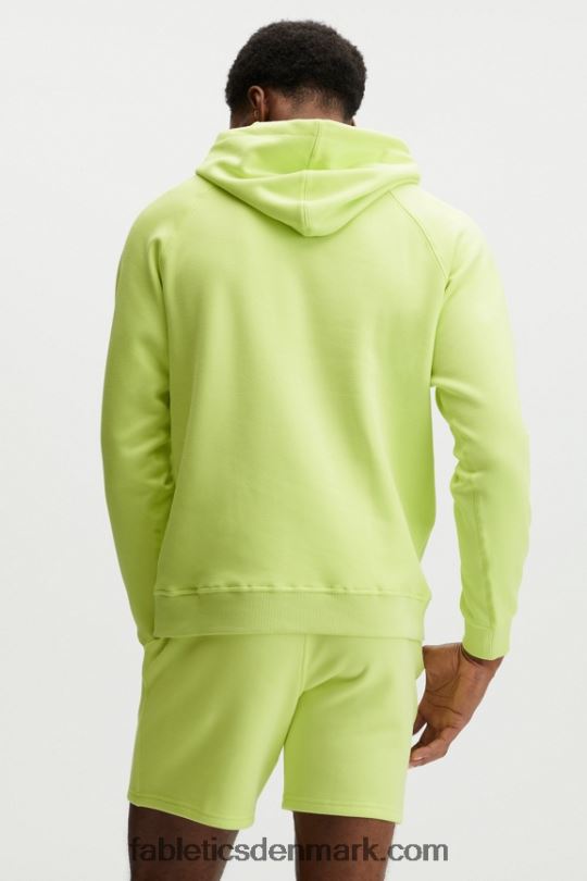 Fabletics Mænd postgame hættetrøjen PNX2T3724 falmet kalk