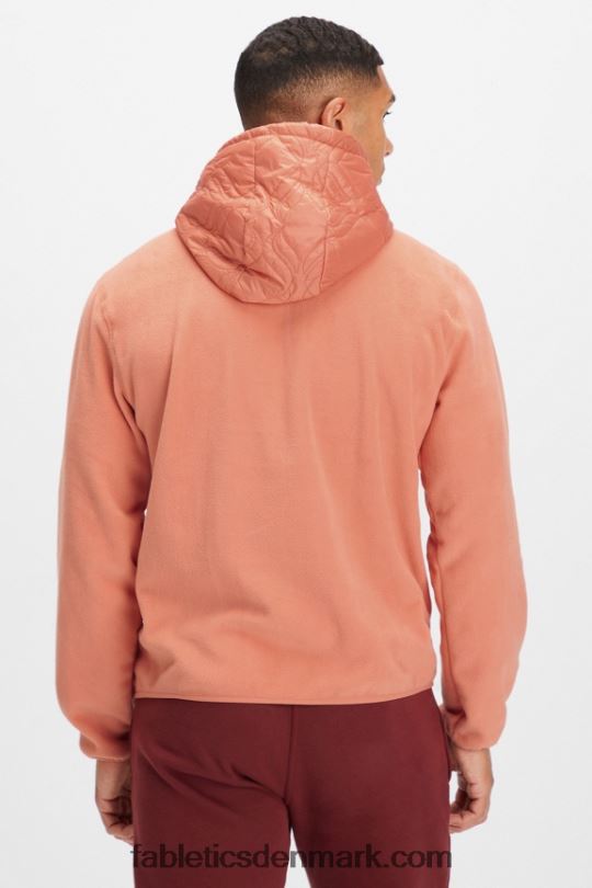 Fabletics Mænd the pine city hættetrøje PNX2T3710 sandstens ler