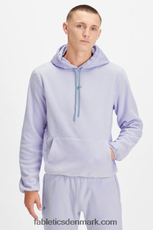 Fabletics Mænd the pine city hættetrøje PNX2T3711 lilla tåge