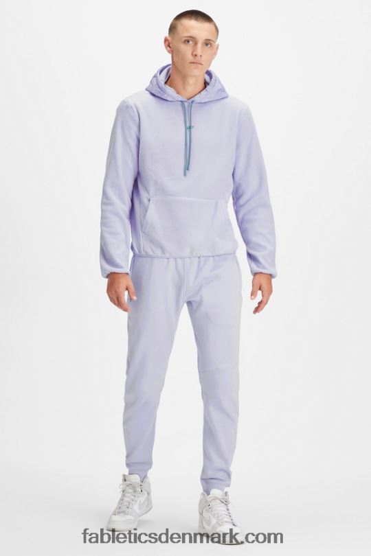 Fabletics Mænd the pine city hættetrøje PNX2T3711 lilla tåge